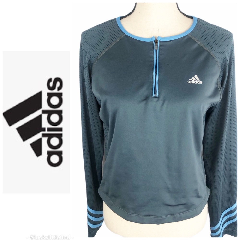 Adidas Climacool Collarless Pull Over Jacket L